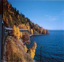 Sibirien Transsibirische Eisenbahn und Urlaub am Baikalsee
